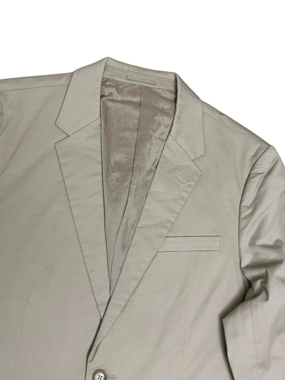 MICHAEL KORS Blazer Sport Coat Tan Business Casual Designer Jacket Mens 42R - Picture 4 of 6